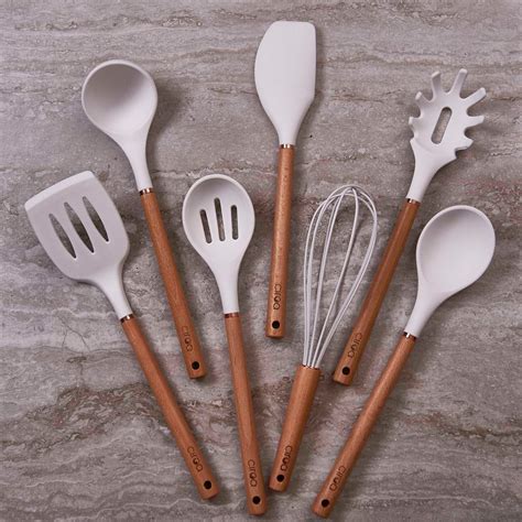 Cook in style with Talieman's beautifully designed beechwood utensils